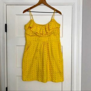 LILY PULITZER Eyelet Ruffle Mini Sundress
